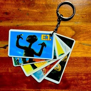 VINTAGE E.T. FILM KEYCHAIN